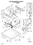 Diagram for 01 - Top And Console Parts