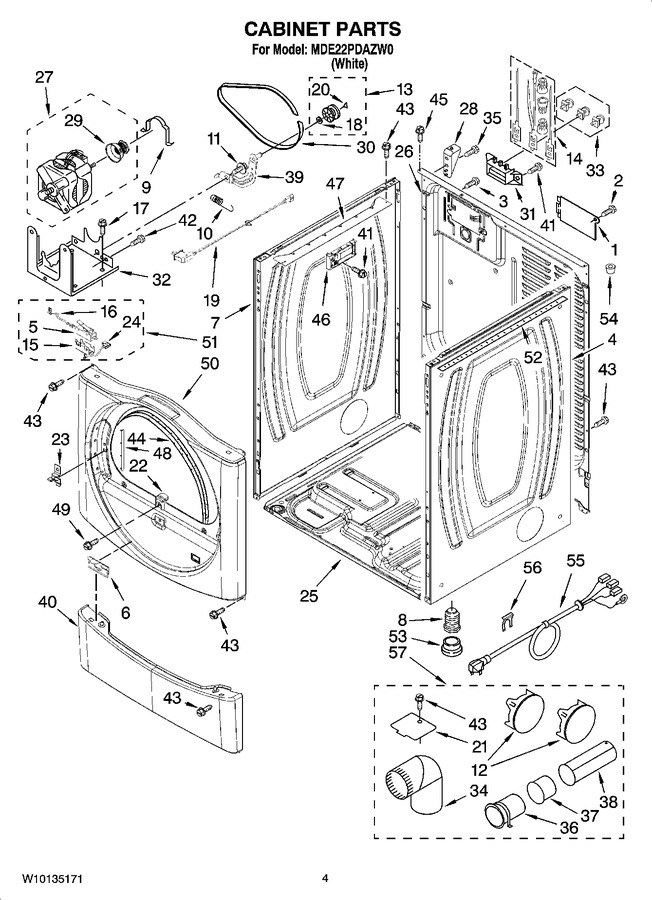 Diagram for MDE22PDAZW0