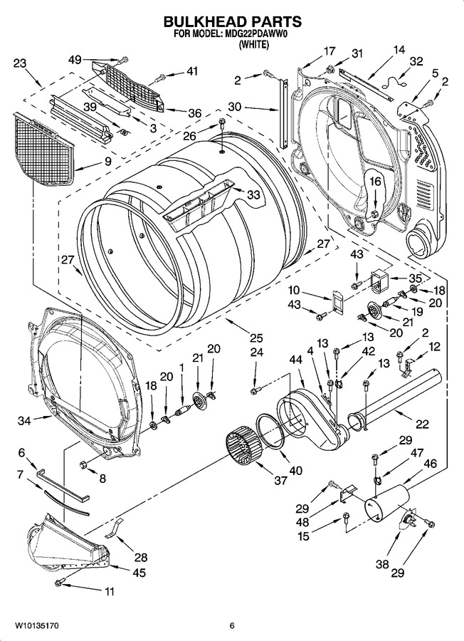 Diagram for MDG22PDAWW0