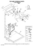 Diagram for 02 - Top And Console Parts