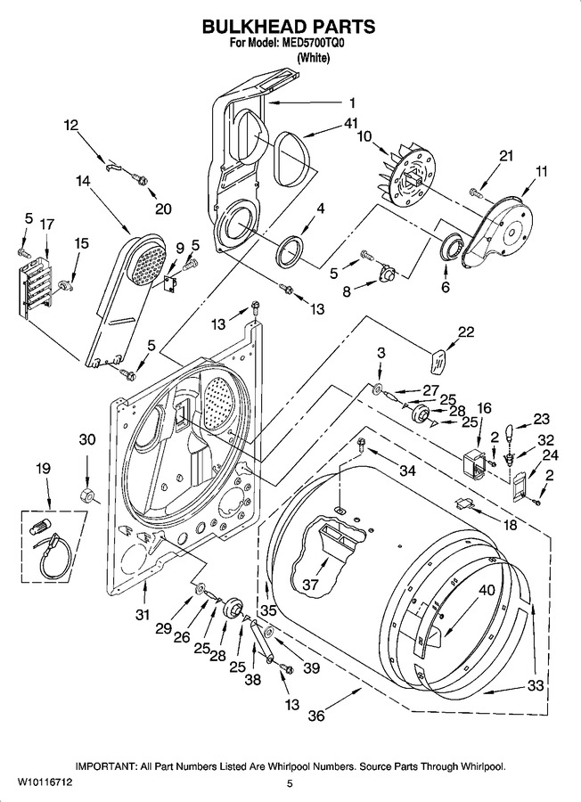 Diagram for MED5700TQ0