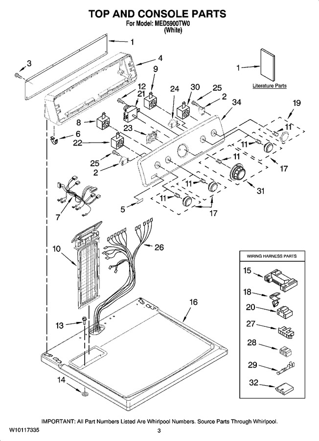 Diagram for MED5900TW0