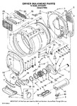 Diagram for 04 - Dryer Bulkhead Parts