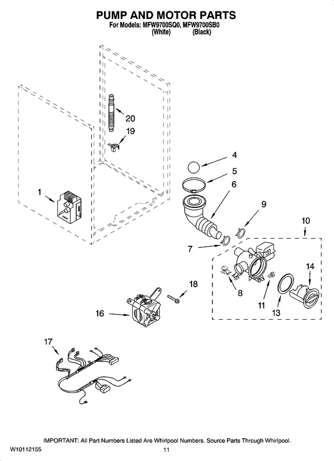 Diagram for MFW9700SB0