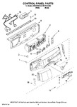 Diagram for 03 - Control Panel Parts