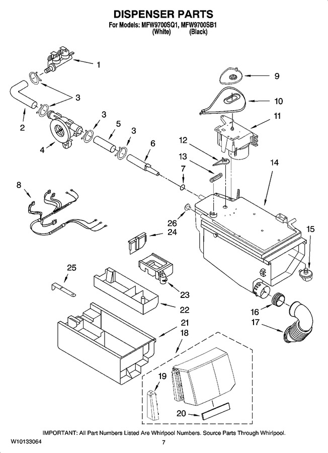 Diagram for MFW9700SB1