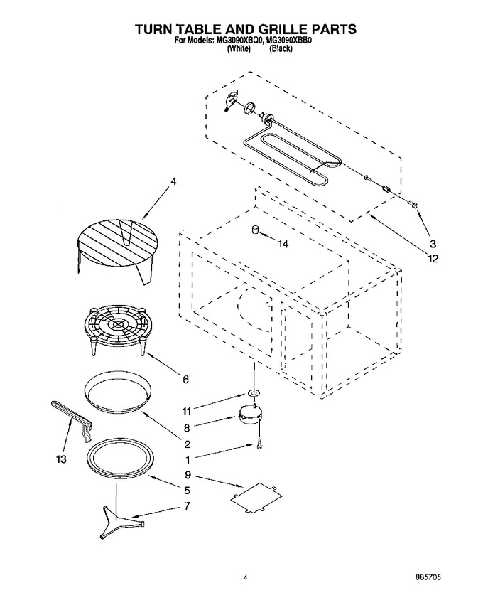 Diagram for MG3090XBQ0