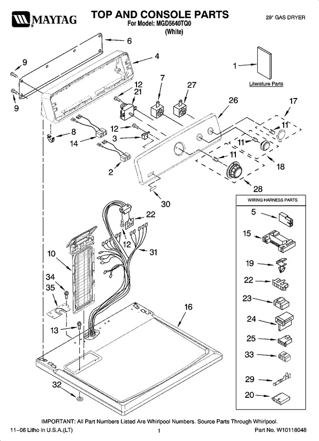 Diagram for MGD5640TQ0