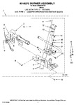 Diagram for 04 - 8318272 Burner Assembly, Optional Parts (not Included)