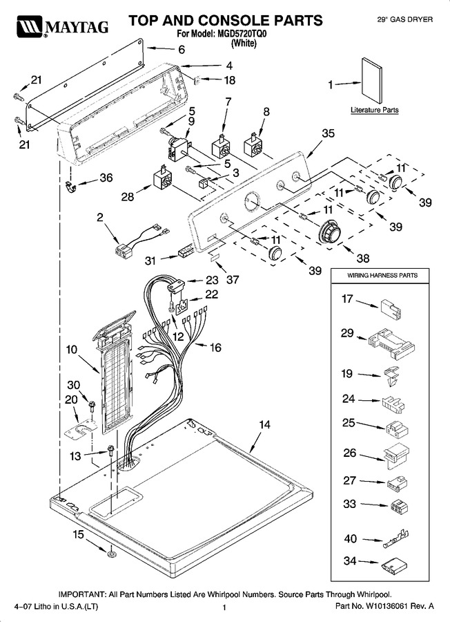 Diagram for MGD5720TQ0