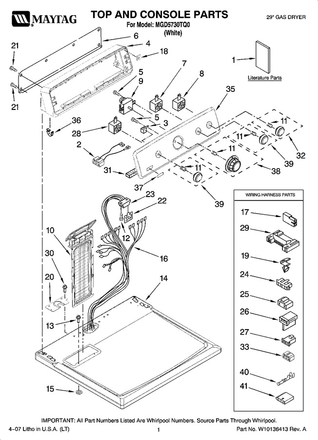 Diagram for MGD5730TQ0