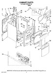 Diagram for 02 - Cabinet Parts