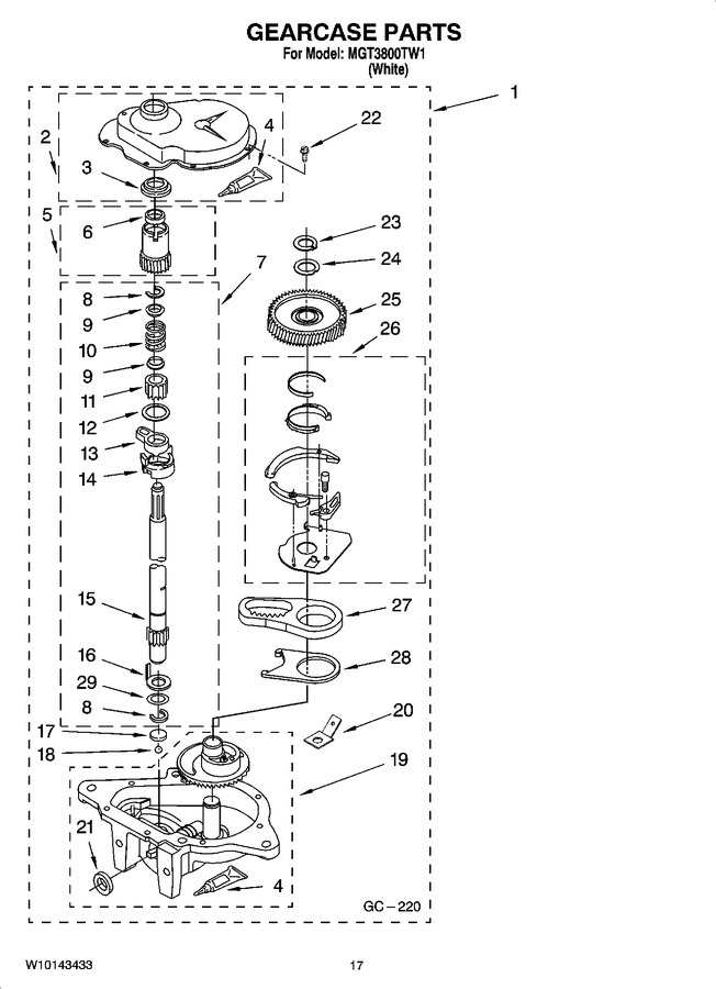 Diagram for MGT3800TW1