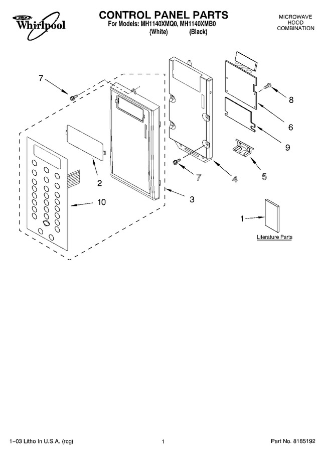 Diagram for MH1140XMQ0