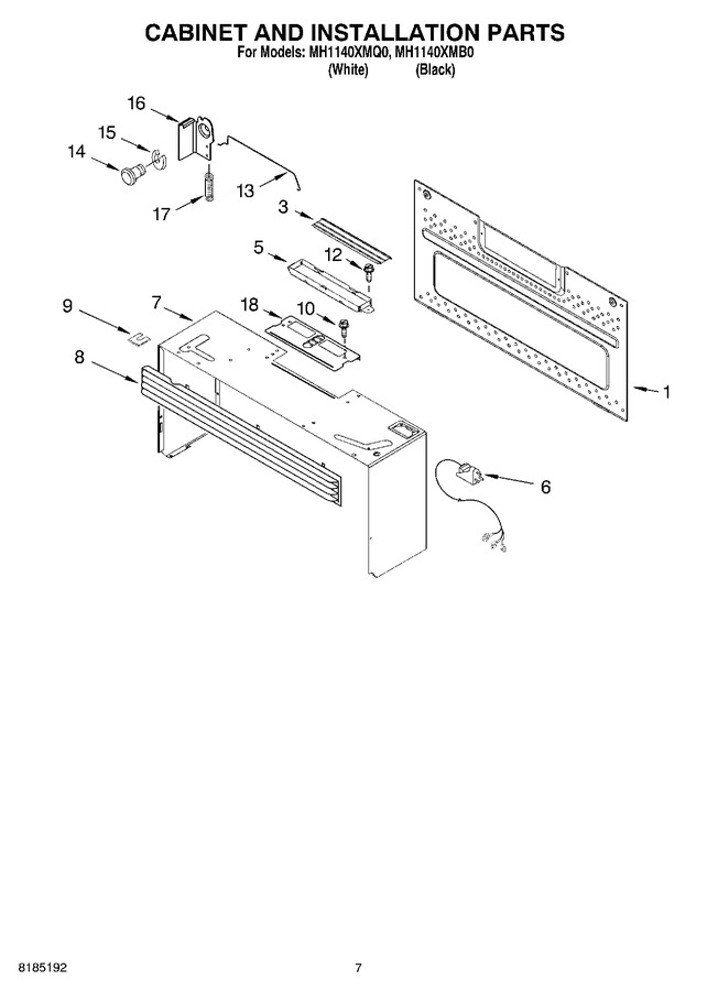 Diagram for MH1140XMQ0