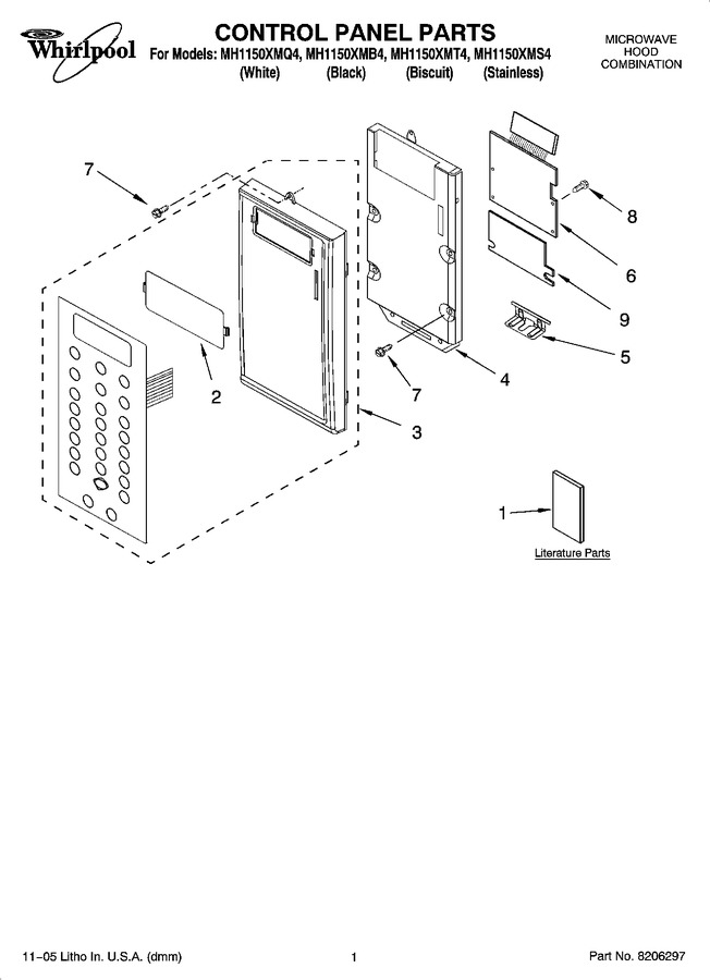 Diagram for MH1150XMB4