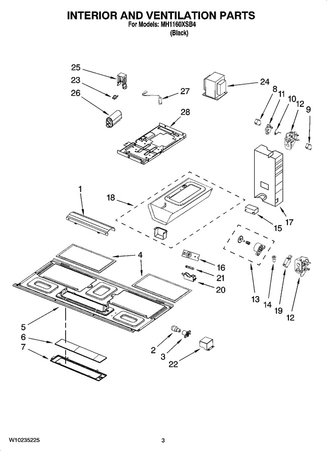 Diagram for MH1160XSB4