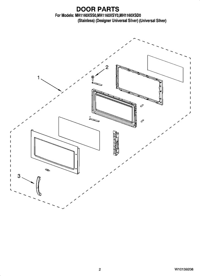 Diagram for MH1160XSD0