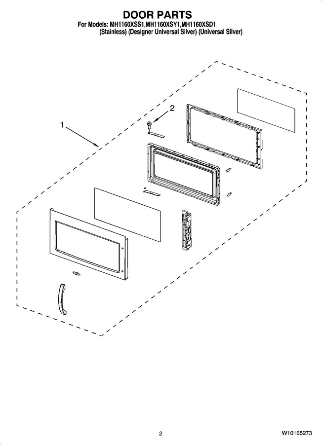 Diagram for MH1160XSD1