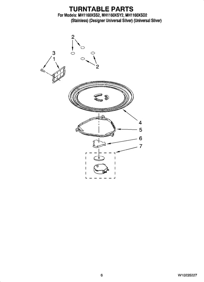 Diagram for MH1160XSD2