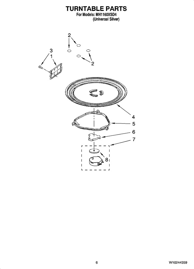 Diagram for MH1160XSD4