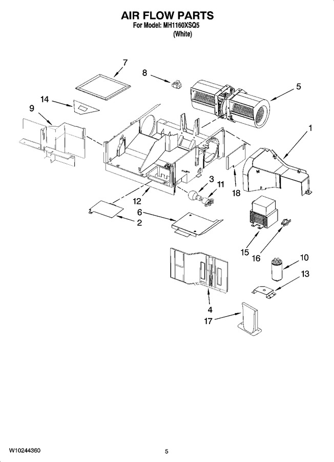 Diagram for MH1160XSQ5