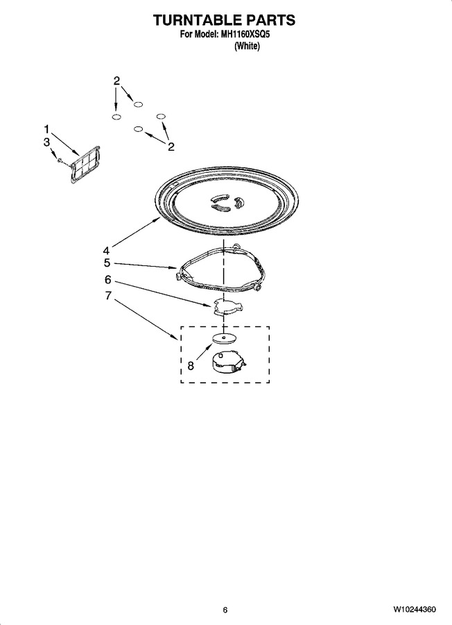 Diagram for MH1160XSQ5