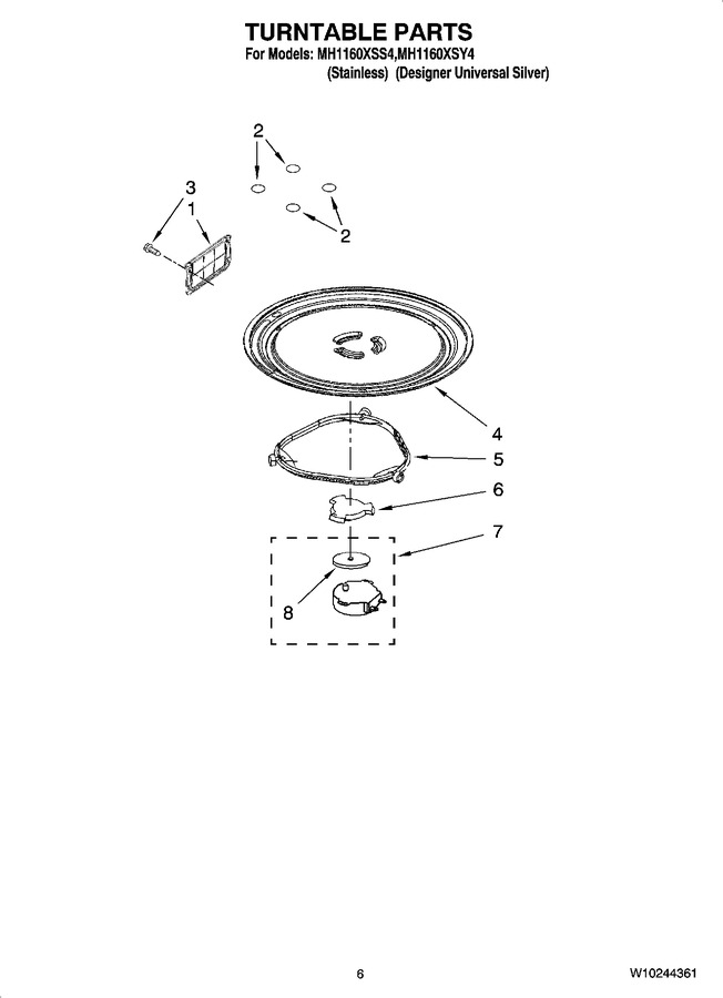 Diagram for MH1160XSY4