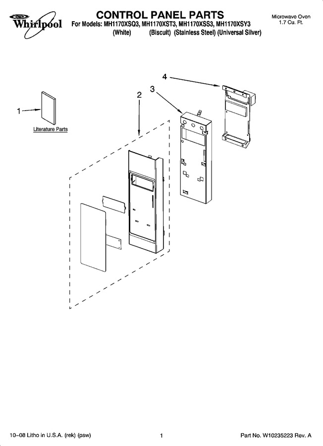 Diagram for MH1170XSQ3