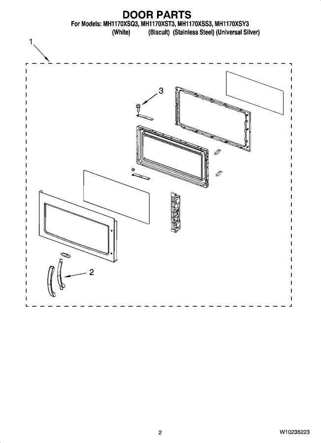 Diagram for MH1170XST3