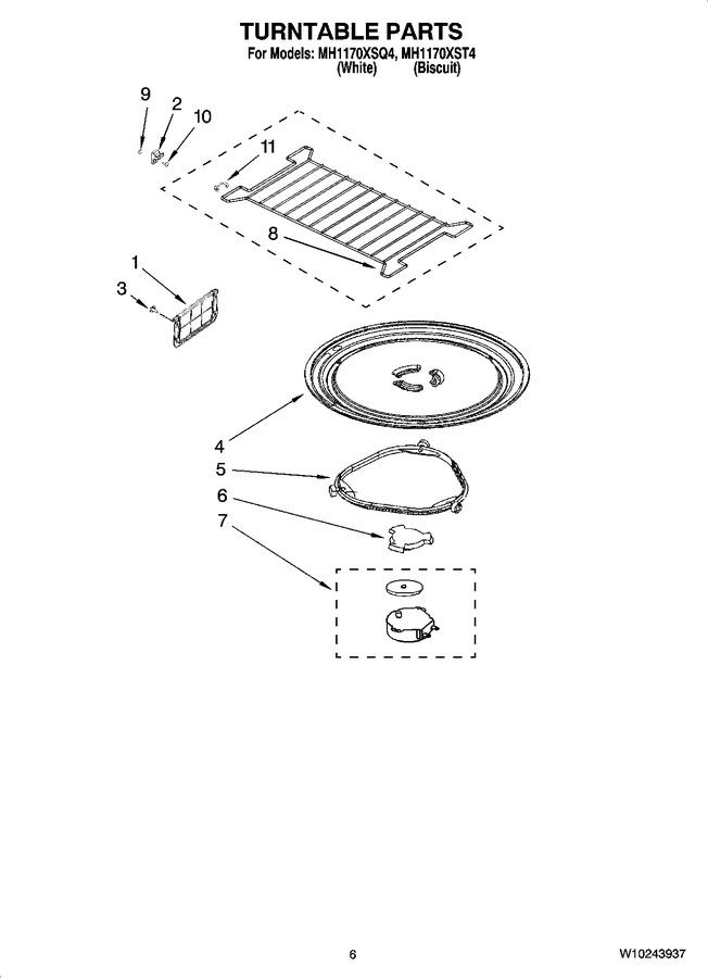 Diagram for MH1170XSQ4