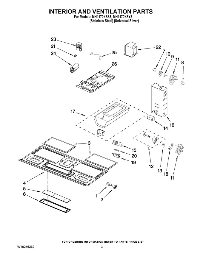 Diagram for MH1170XSS5