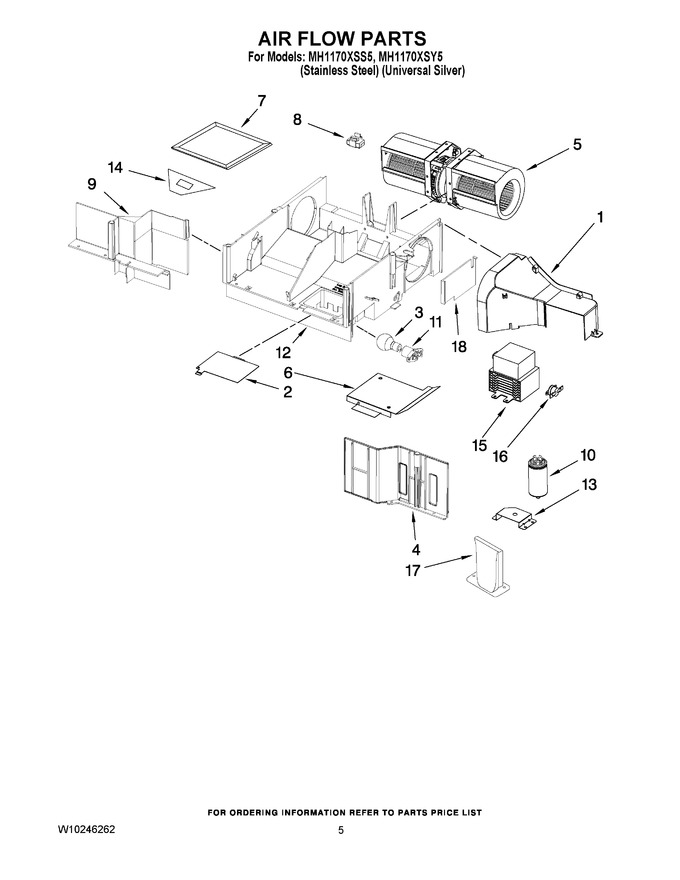 Diagram for MH1170XSS5