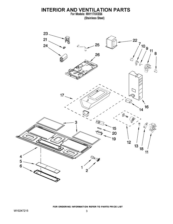 Diagram for MH1170XSS6