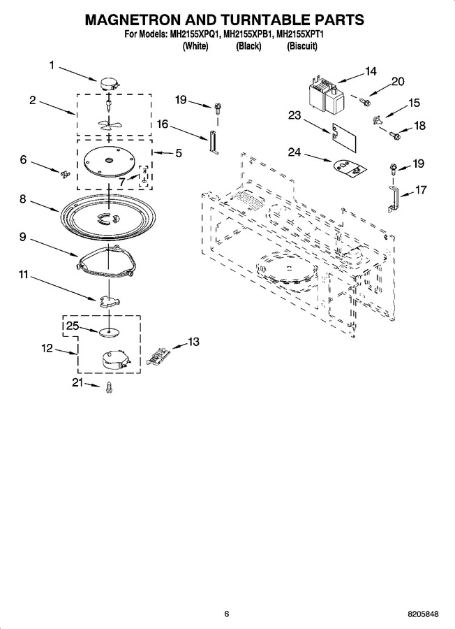 Diagram for MH2155XPQ1