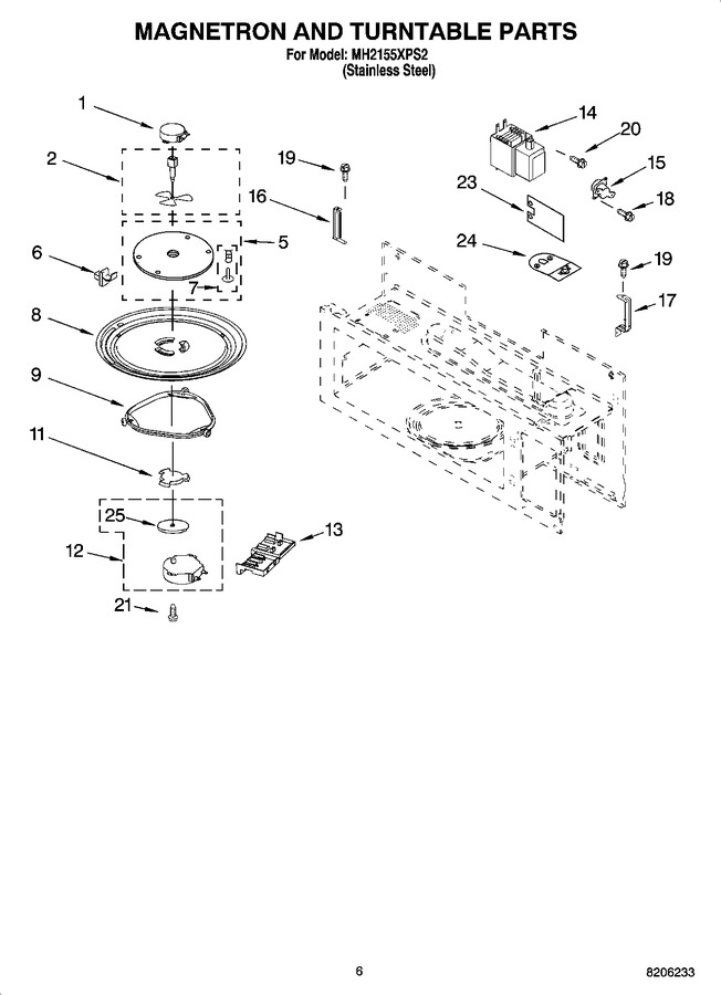 Diagram for MH2155XPS2