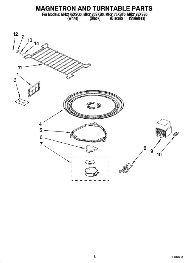 Diagram for MH2175XSS0