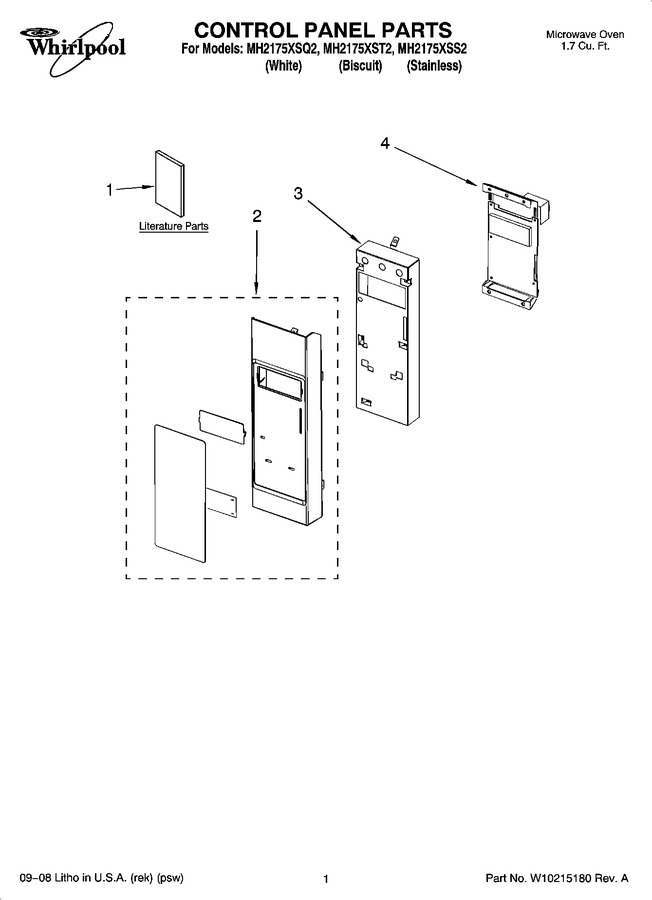 Diagram for MH2175XSS2