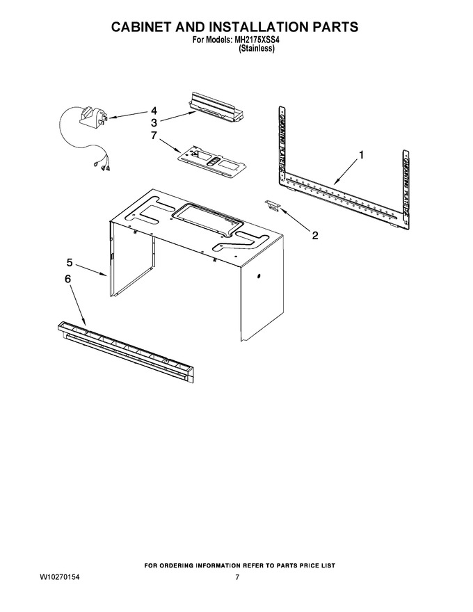 Diagram for MH2175XSS4