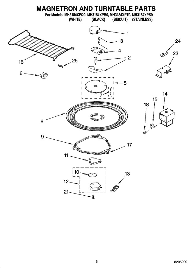 Diagram for MH3184XPS0