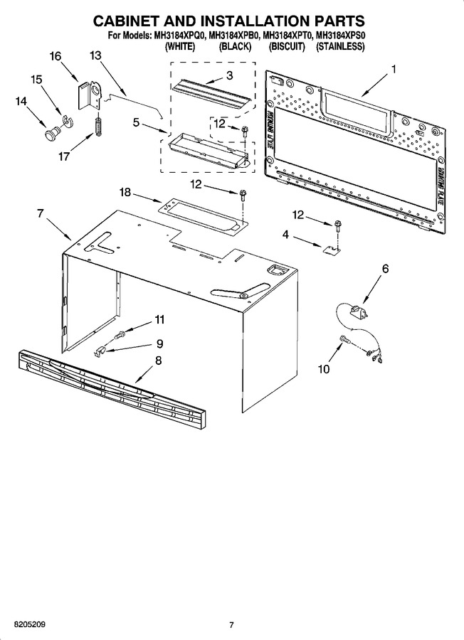 Diagram for MH3184XPS0