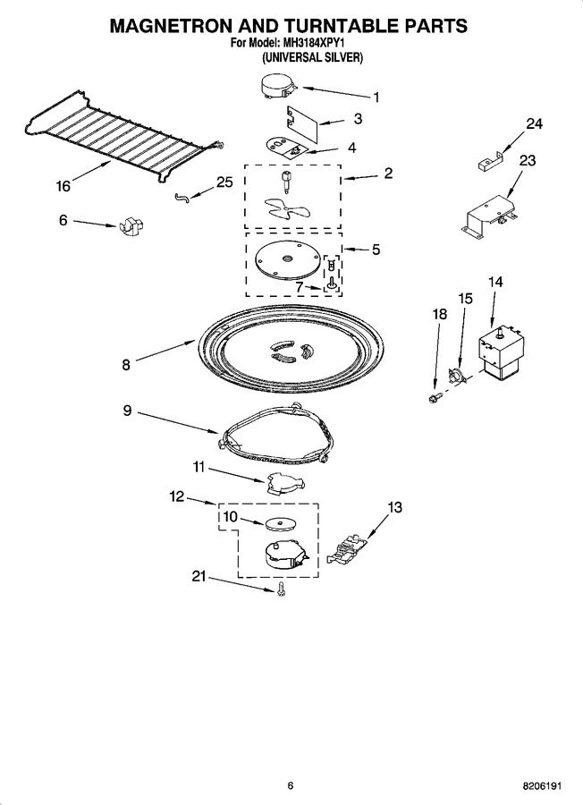 Diagram for MH3184XPY1