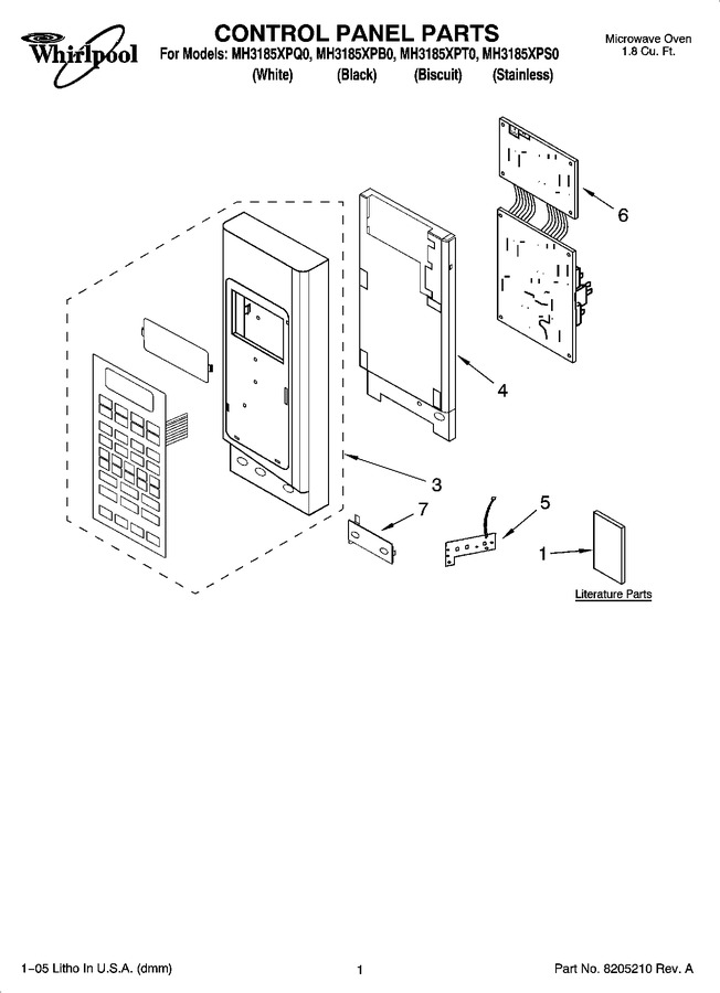 Diagram for MH3185XPS0