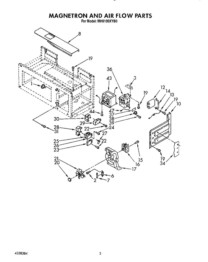 Diagram for MH6100XYB0