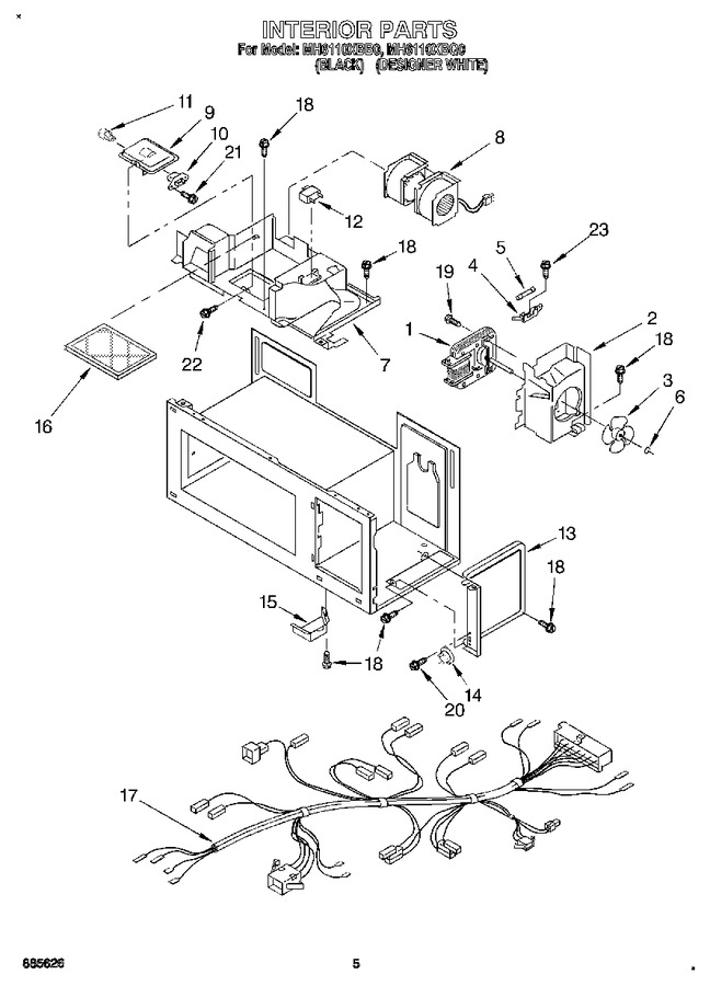 Diagram for MH6110XBB0