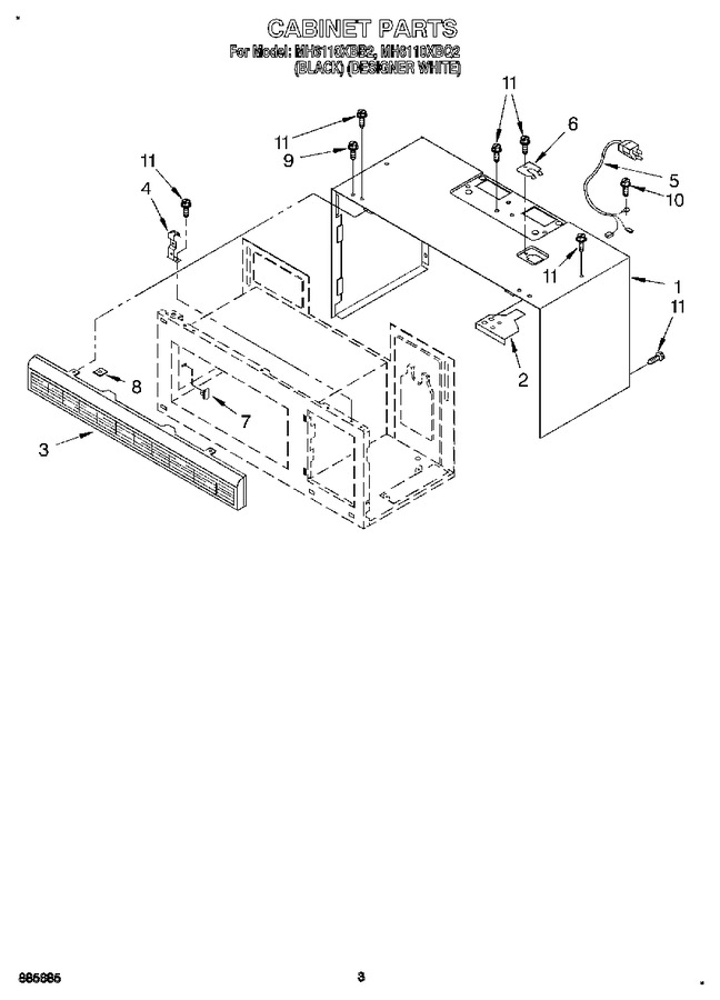 Diagram for MH6110XBB2