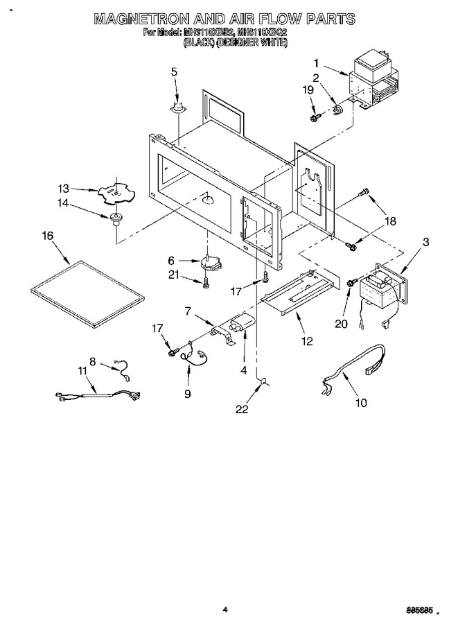 Diagram for MH6110XBQ2