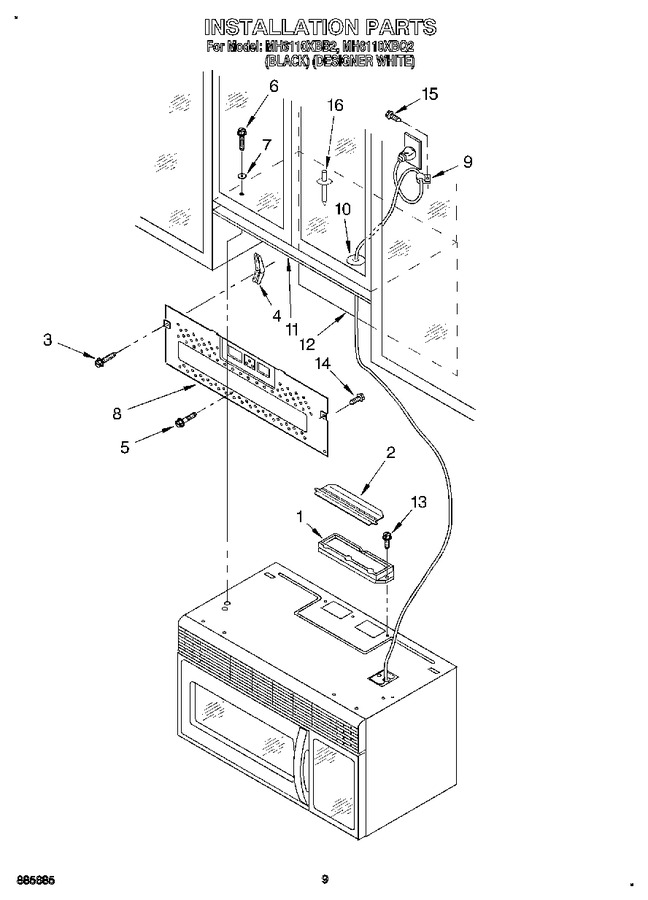 Diagram for MH6110XBB2