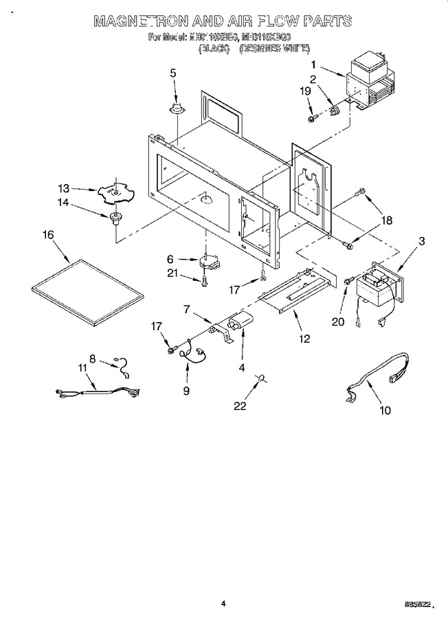 Diagram for MH6110XBQ6