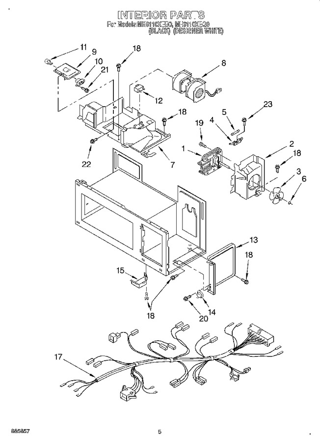 Diagram for MH6110XEB0